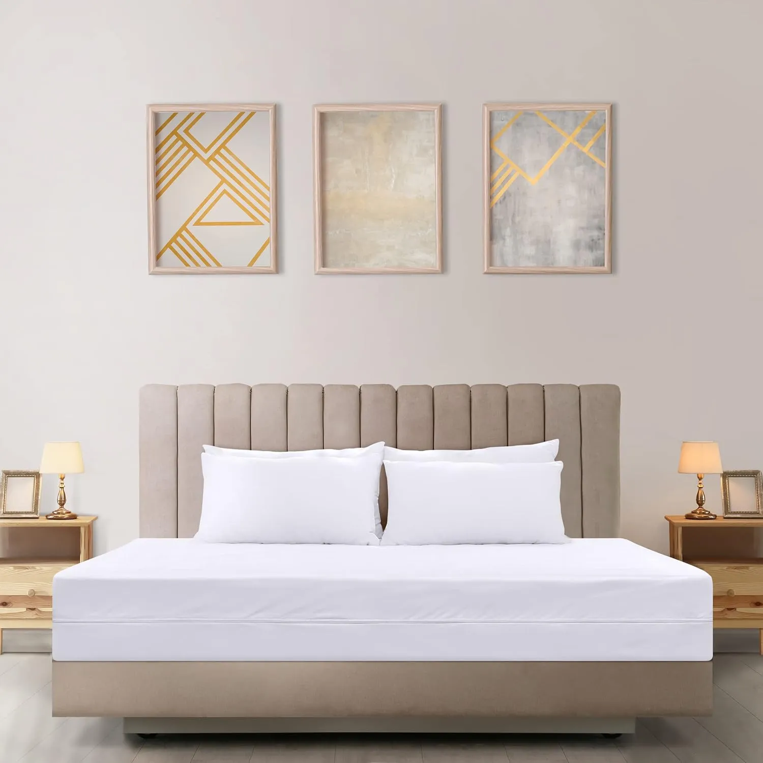 Utopia Bedding Zippered Mattress Encasement Twin XL, 100% Waterproof Bed Bug and Dust Mite Proof Mattress Protector, Absorbent Six-Sided Mattress Cover
