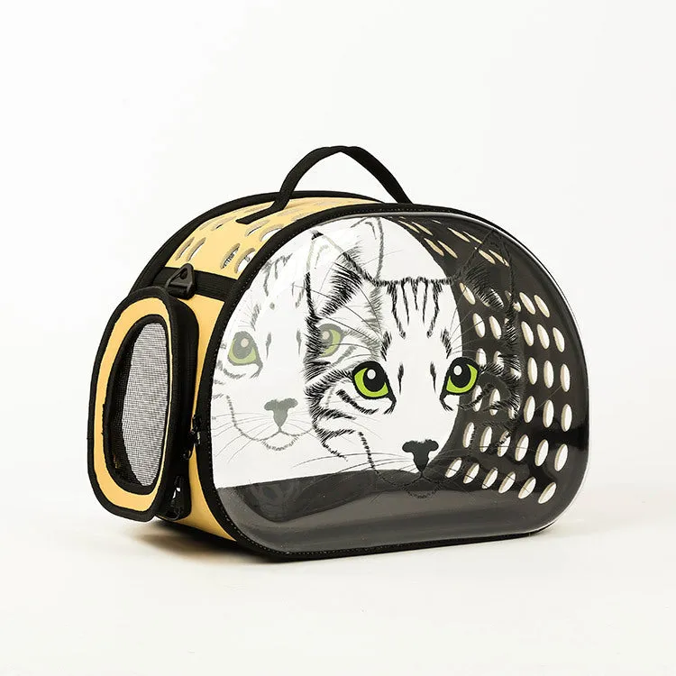 Waterproof Cat Carrier Space Capsule Travel Bag