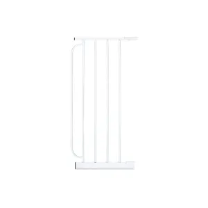 White 12" Extension - Extra Wide Pet Gate